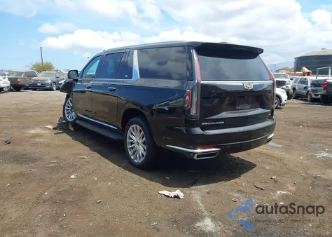 2023 Cadillac Escalade Esv 4Wd Premium Luxury from USA, damaged, VIN 1GYS4KKL8PR327505